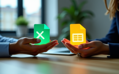 Excel ou Google Sheets : lequel choisir en entreprise
