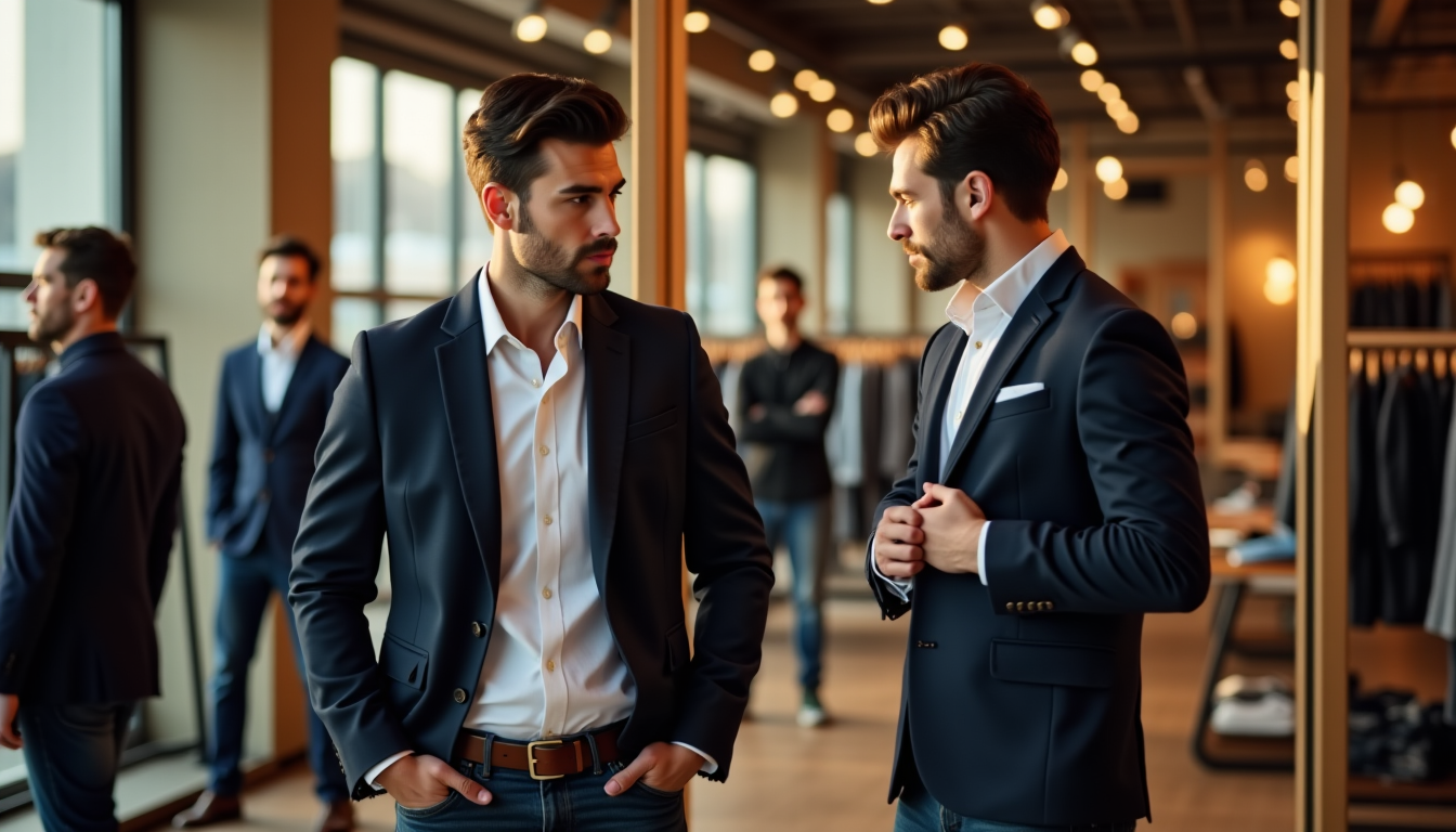 Comment choisir une veste adaptée à sa carrure